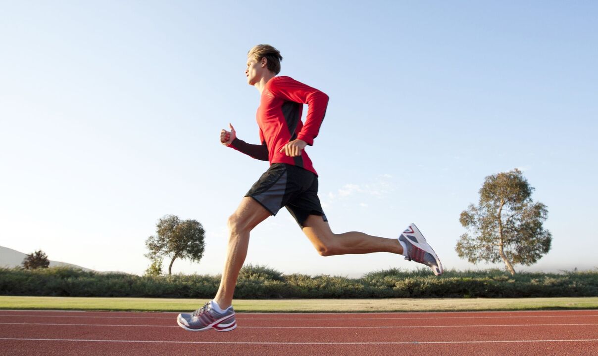 վազքը բարելավում է արյան շրջանառությունը պենիսի տարածքում